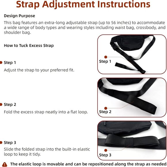 Indigo RFID-Blocking Foldable Crossbody Bag with Adjustable Strap - Picture 2 of 8